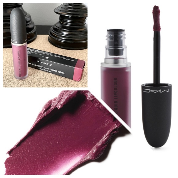 NWT MAC-POWDER KISS LIQUID LIPCOLOUR-GOT A CALL BACK - Picture 1 of 9